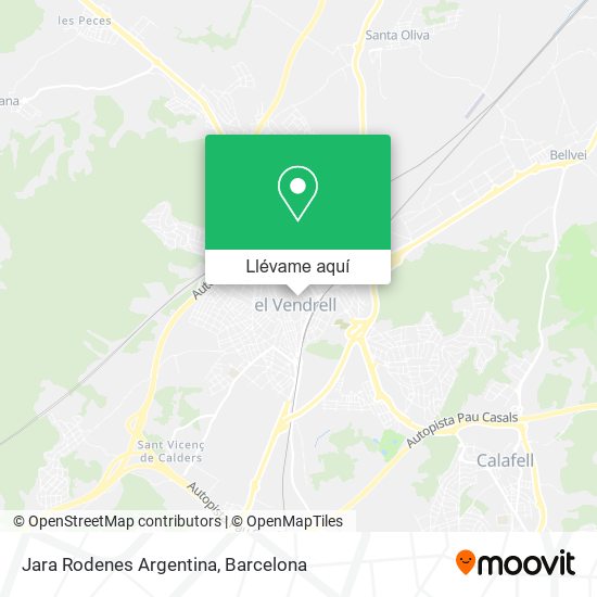 Mapa Jara Rodenes Argentina