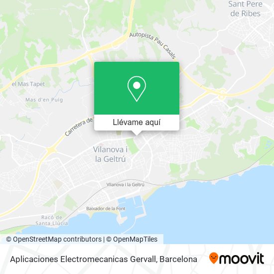 Mapa Aplicaciones Electromecanicas Gervall