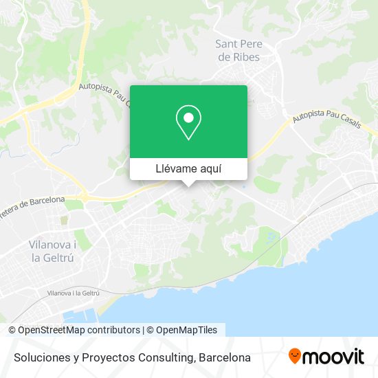 Mapa Soluciones y Proyectos Consulting