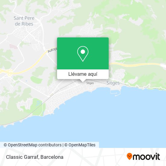 Mapa Classic Garraf