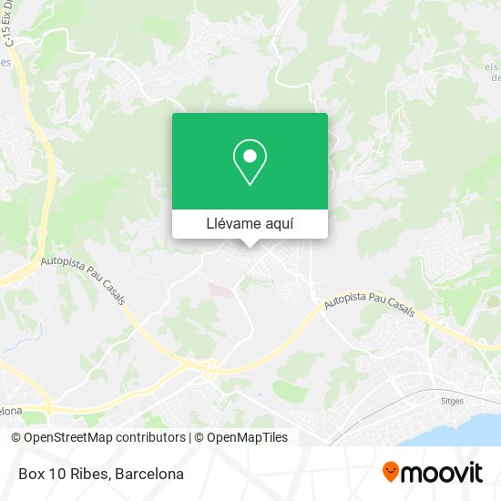 Mapa Box 10 Ribes