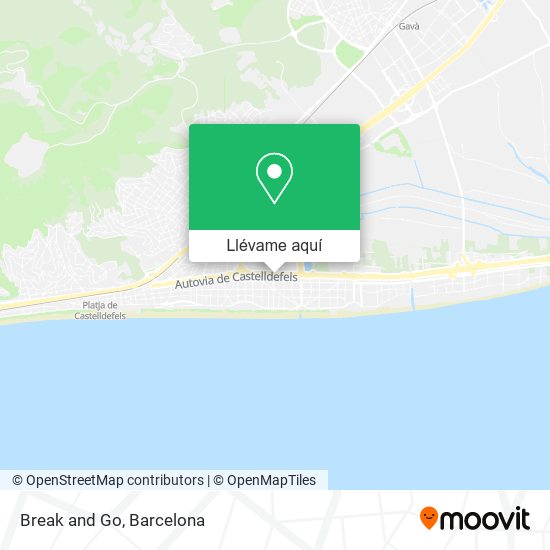Mapa Break and Go