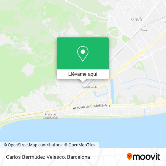 Mapa Carlos Bermúdez Velasco