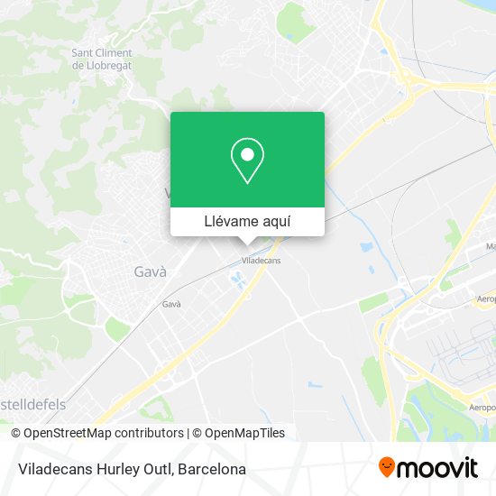 Mapa Viladecans Hurley Outl