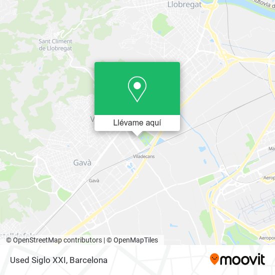 Mapa Used Siglo XXI