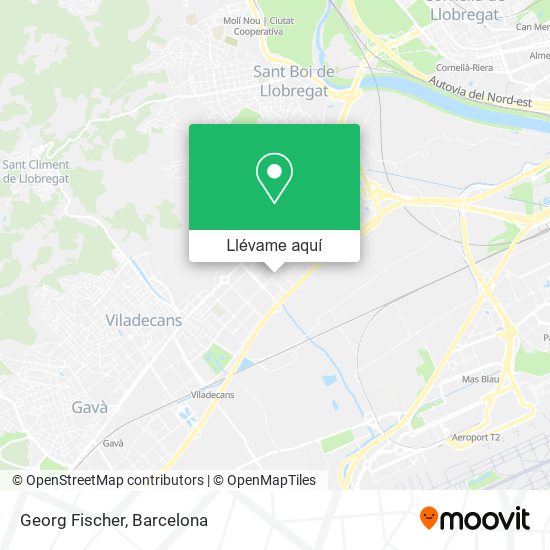 Mapa Georg Fischer