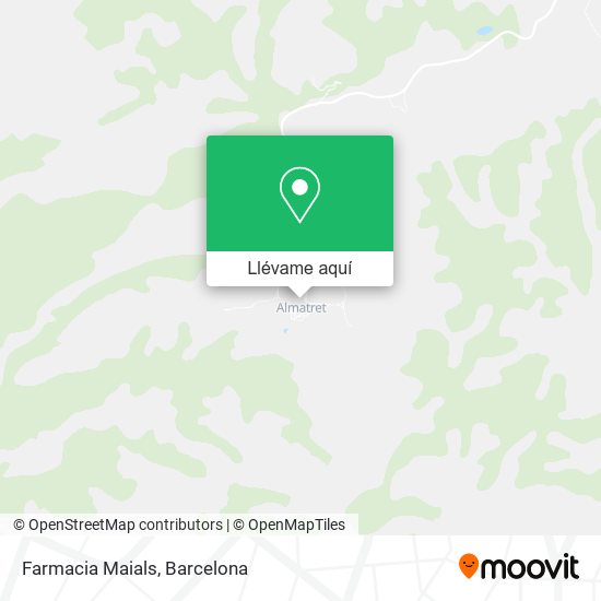 Mapa Farmacia Maials