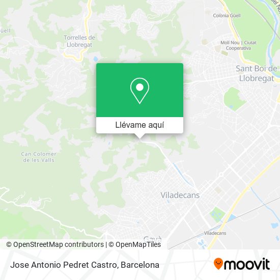 Mapa Jose Antonio Pedret Castro