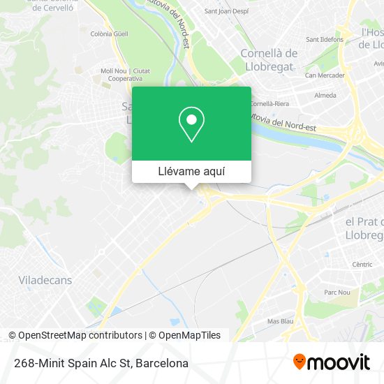 Mapa 268-Minit Spain Alc St