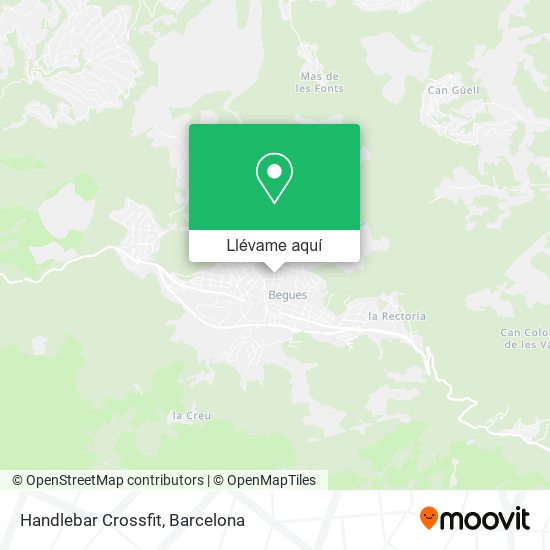 Mapa Handlebar Crossfit