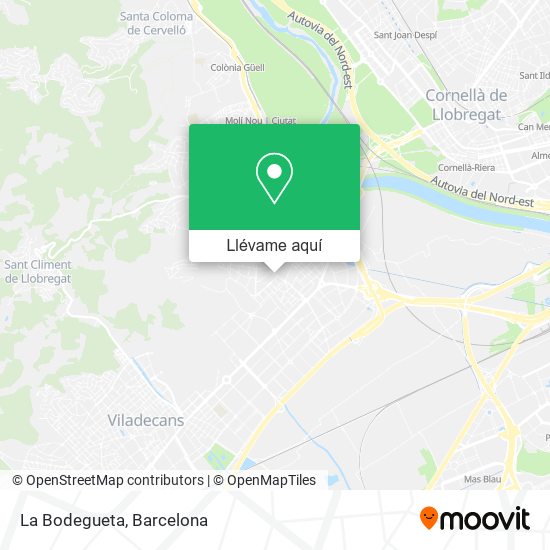 Mapa La Bodegueta
