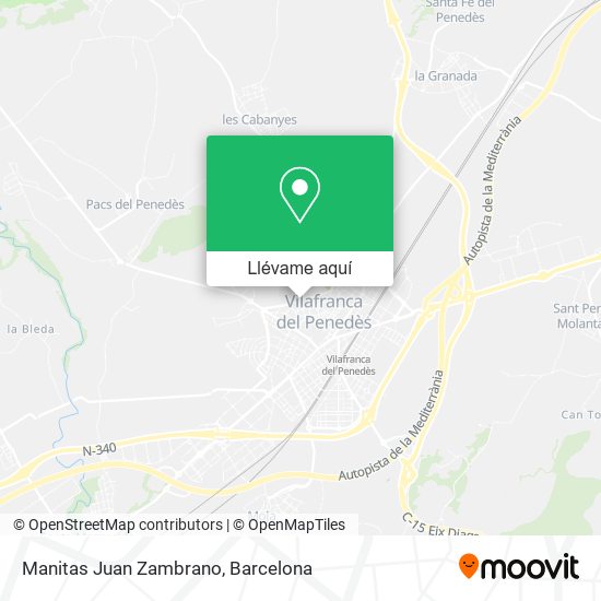 Mapa Manitas Juan Zambrano