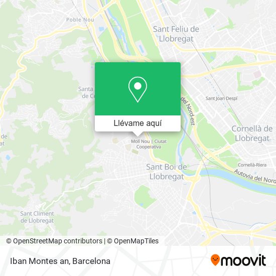 Mapa Iban Montes an