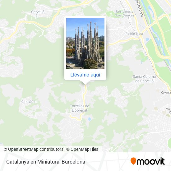 Mapa Catalunya en Miniatura