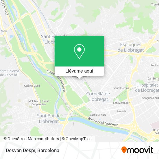 Mapa Desván Despí