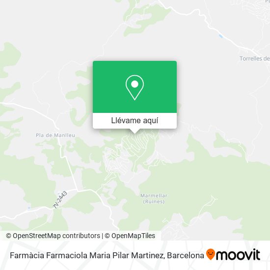 Mapa Farmàcia Farmaciola Maria Pilar Martinez