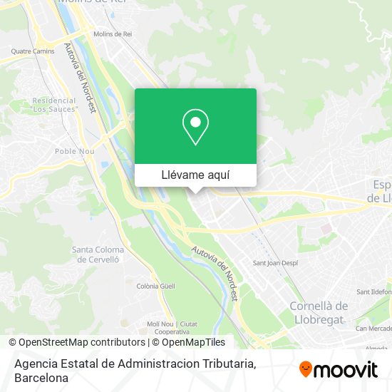 Mapa Agencia Estatal de Administracion Tributaria
