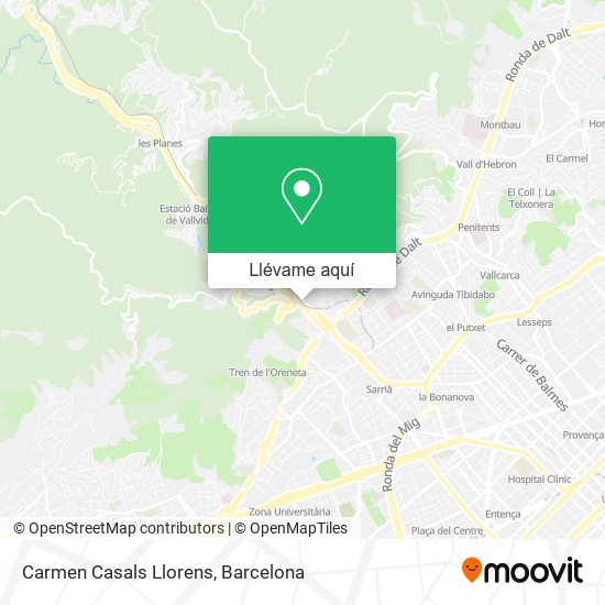 Mapa Carmen Casals Llorens