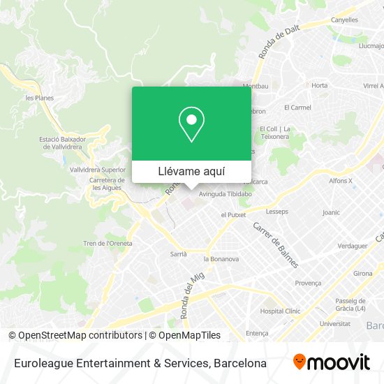 Mapa Euroleague Entertainment & Services