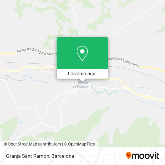 Mapa Granja Sant Ramon