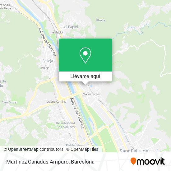 Mapa Martinez Cañadas Amparo