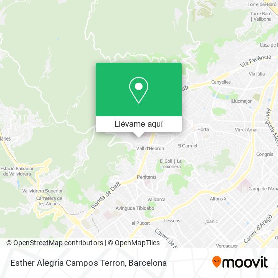 Mapa Esther Alegria Campos Terron