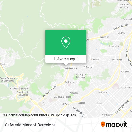 Mapa Cafeteria Manabi