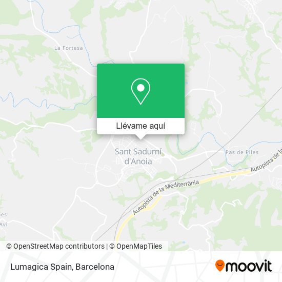 Mapa Lumagica Spain