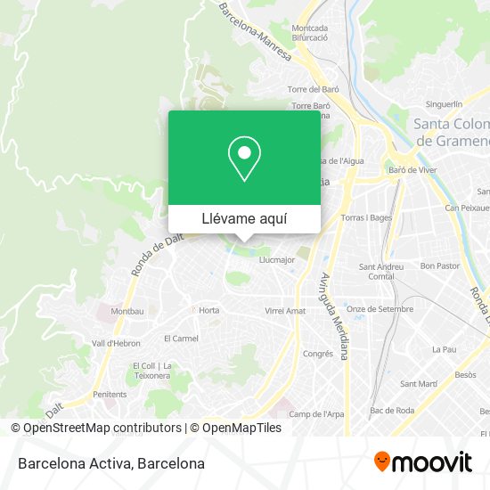 Mapa Barcelona Activa