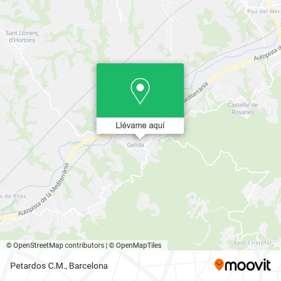 Mapa Petardos C.M.