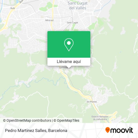 Mapa Pedro Martinez Salles