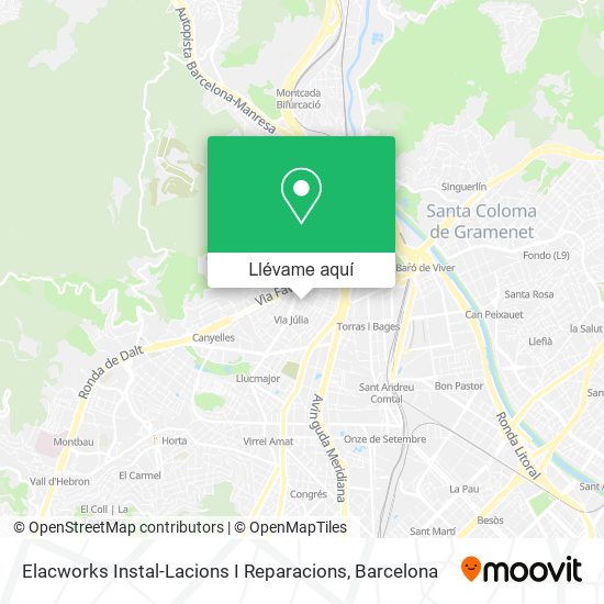 Mapa Elacworks Instal-Lacions I Reparacions