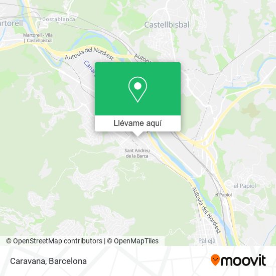 Mapa Caravana