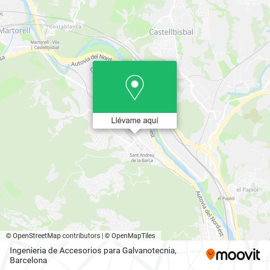 Mapa Ingenieria de Accesorios para Galvanotecnia