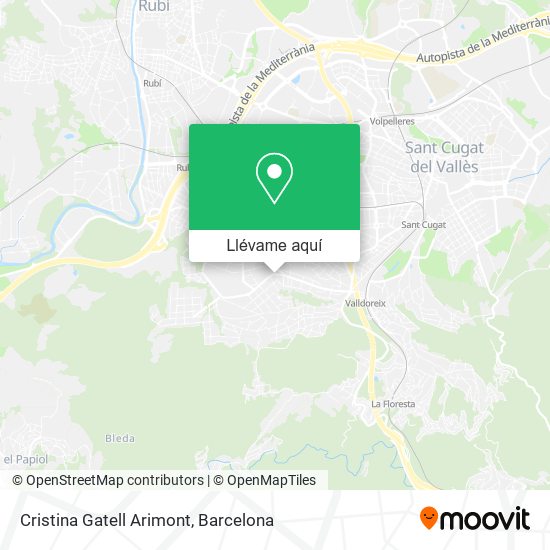 Mapa Cristina Gatell Arimont
