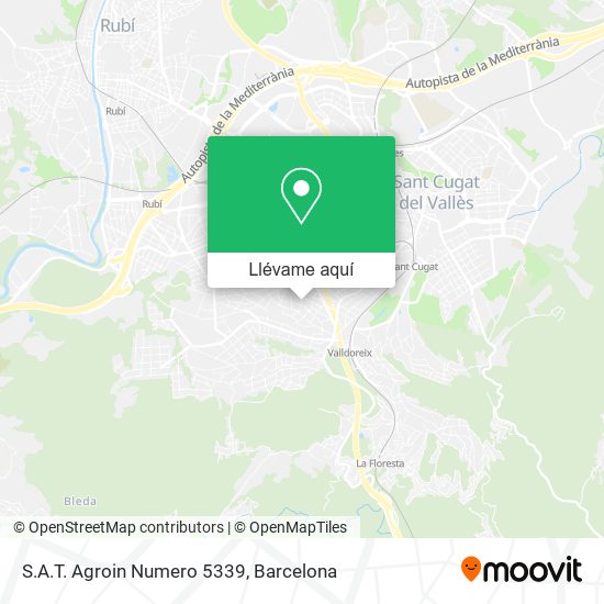 Mapa S.A.T. Agroin Numero 5339