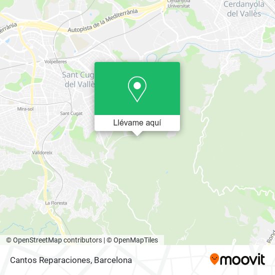 Mapa Cantos Reparaciones