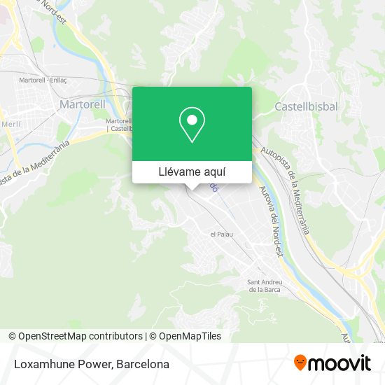 Mapa Loxamhune Power