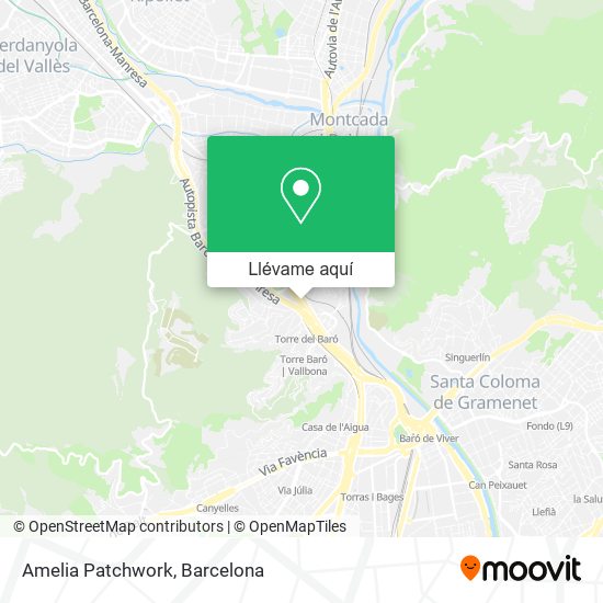 Mapa Amelia Patchwork