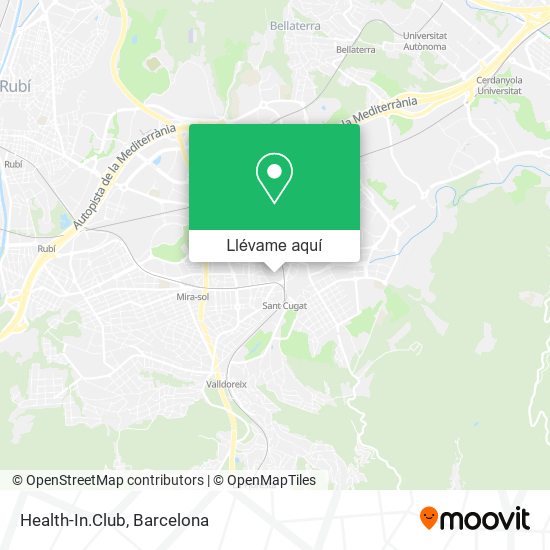 Mapa Health-In.Club