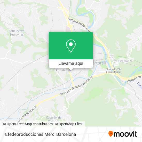 Mapa Efedeproducciones Merc