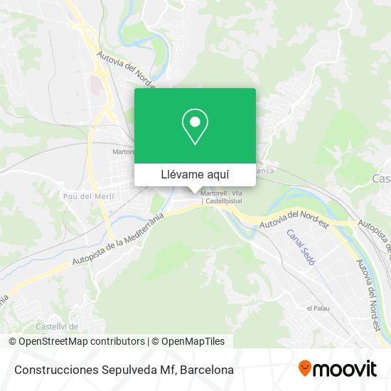 Mapa Construcciones Sepulveda Mf