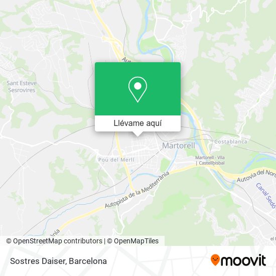 Mapa Sostres Daiser