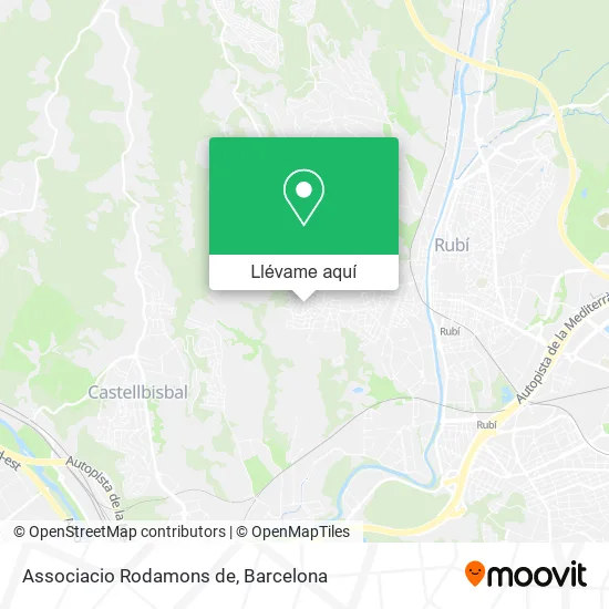 Mapa Associacio Rodamons de