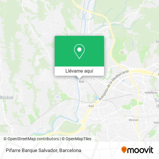 Mapa Pifarre Barque Salvador