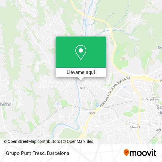 Mapa Grupo Punt Fresc