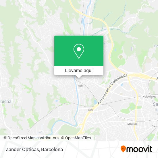 Mapa Zander Opticas