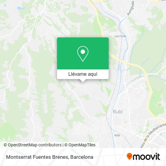 Mapa Montserrat Fuentes Brenes
