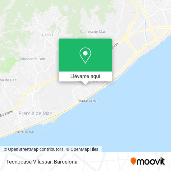 Mapa Tecnocasa Vilassar