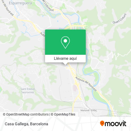 Mapa Casa Gallega